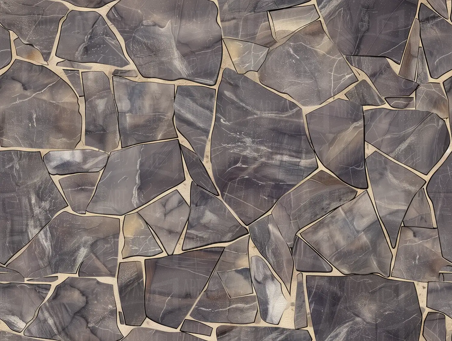 Superficie de piedras irregulares en tonos grises y beige. | CUADROS DE ATREZZO PARA CINE Y PUBLICIDAD
